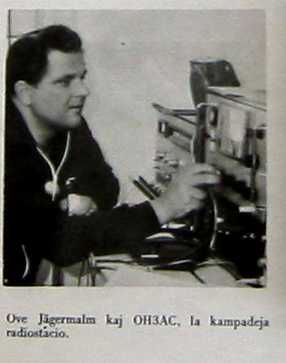La kampadeja radiostacio, Ove Jägermalm