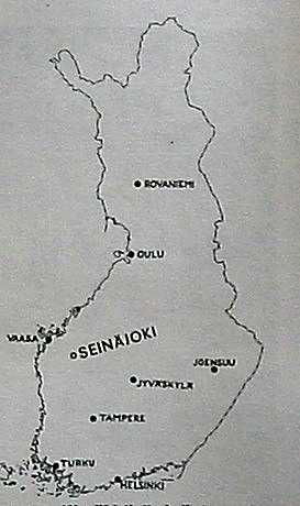 Mapo: Finnlando kaj Seinäjoki