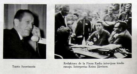 Taisto Suontausta; intervjuo por radio